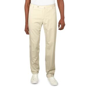 TORIN OPIFICIO Mens Beige Flat Front, Stretch, Stretch Chino Pants 54